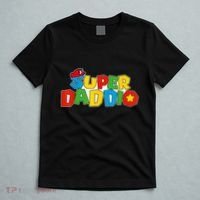 Super Daddio Funny Gamer Dad Fathers Day Video Game Lover T-Shirt thumb 5