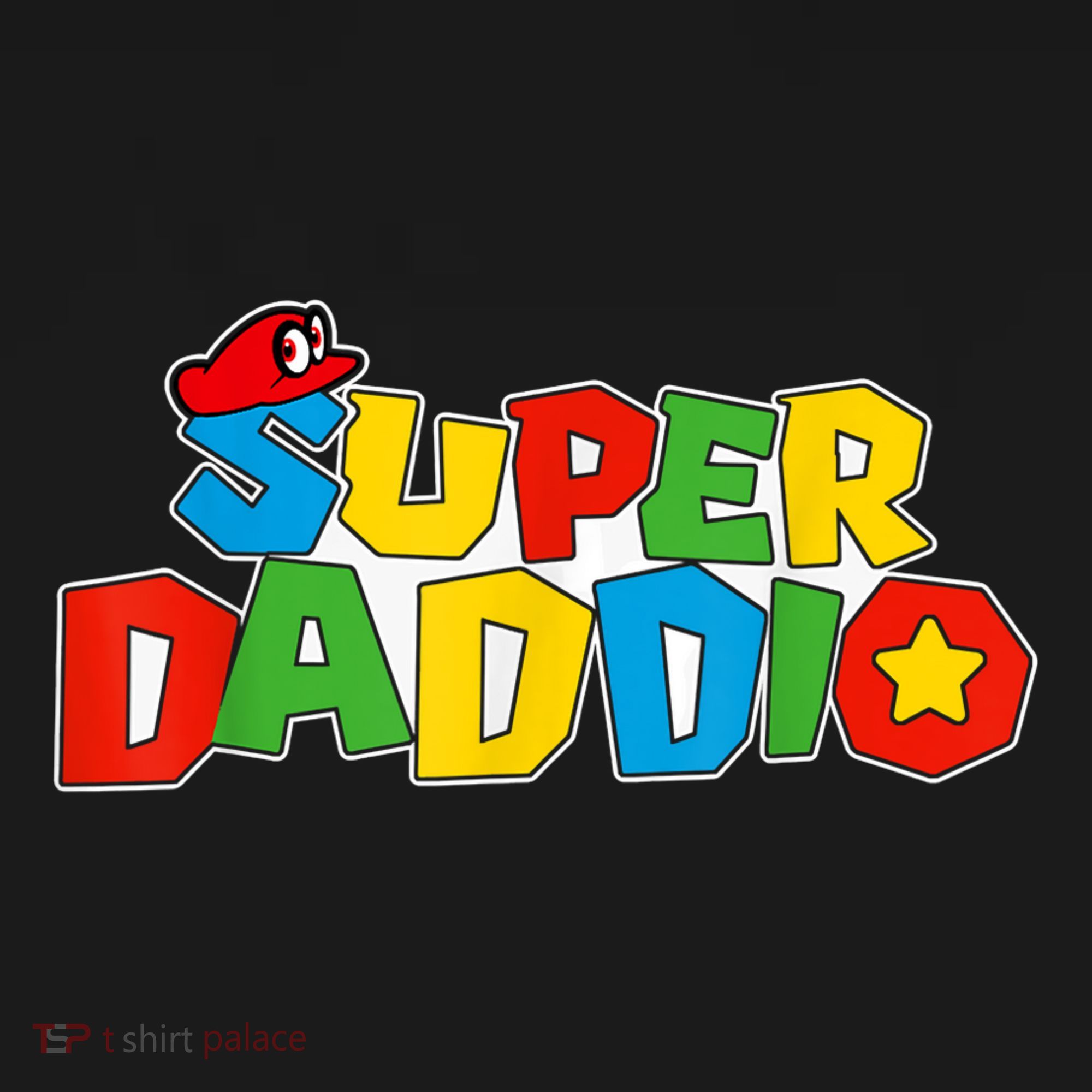 Super Daddio Funny Gamer Dad Fathers Day Video Game Lover Mousepad