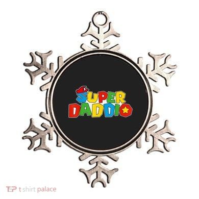 Super Daddio Funny Gamer Dad Fathers Day Video Game Lover Ornament