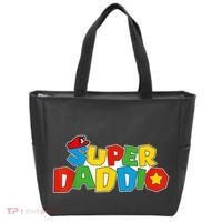 Super Daddio Funny Gamer Dad Fathers Day Video Game Lover Tote Bag thumb 0