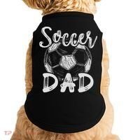 Soccer Dad For Family Matching Team Player Soccer Ball Doggie Tank thumb 0