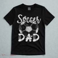 Soccer Dad For Family Matching Team Player Soccer Ball T-Shirt thumb 5