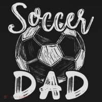 Soccer Dad For Family Matching Team Player Soccer Ball Coaster thumb 2