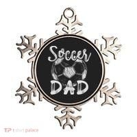 Soccer Dad For Family Matching Team Player Soccer Ball Ornament thumb 0