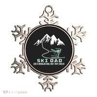 Ski Dad Funny Cute Winter Skiing Gift Ornament thumb 0