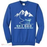 Ski Dad Funny Cute Winter Skiing Gift Sweatshirt thumb 0