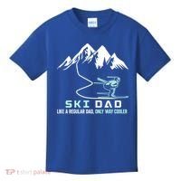 Ski Dad Funny Cute Winter Skiing Gift Kids T-Shirt thumb 0
