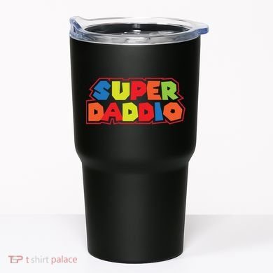 Super Daddio Funny Super Dad Daddy Father Tumbler