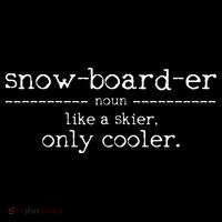 Snowboarder Definition Funny Snowboarding Snowboard Gift Ornament thumb 1
