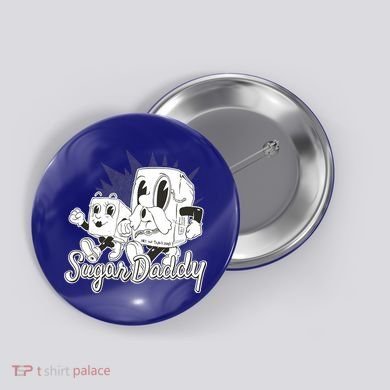 Sugar Daddy Funny Gift Button