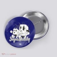 Sugar Daddy Funny Gift Button thumb 0