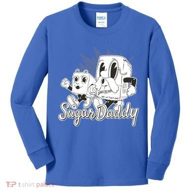 Sugar Daddy Funny Gift Kids Long Sleeve Shirt