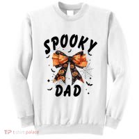 Spooky Dad Funny Pumpkin Halloween Season Matching Family Sweatshirt thumb 0