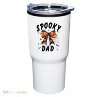 Spooky Dad Funny Pumpkin Halloween Season Matching Family Tumbler thumb 0