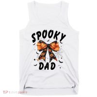 Spooky Dad Funny Pumpkin Halloween Season Matching Family Tank Top thumb 0