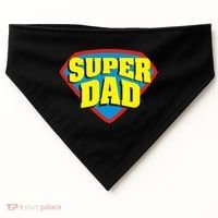Super Dad Father's Day Gift USA-Made Doggie Bandana thumb 0