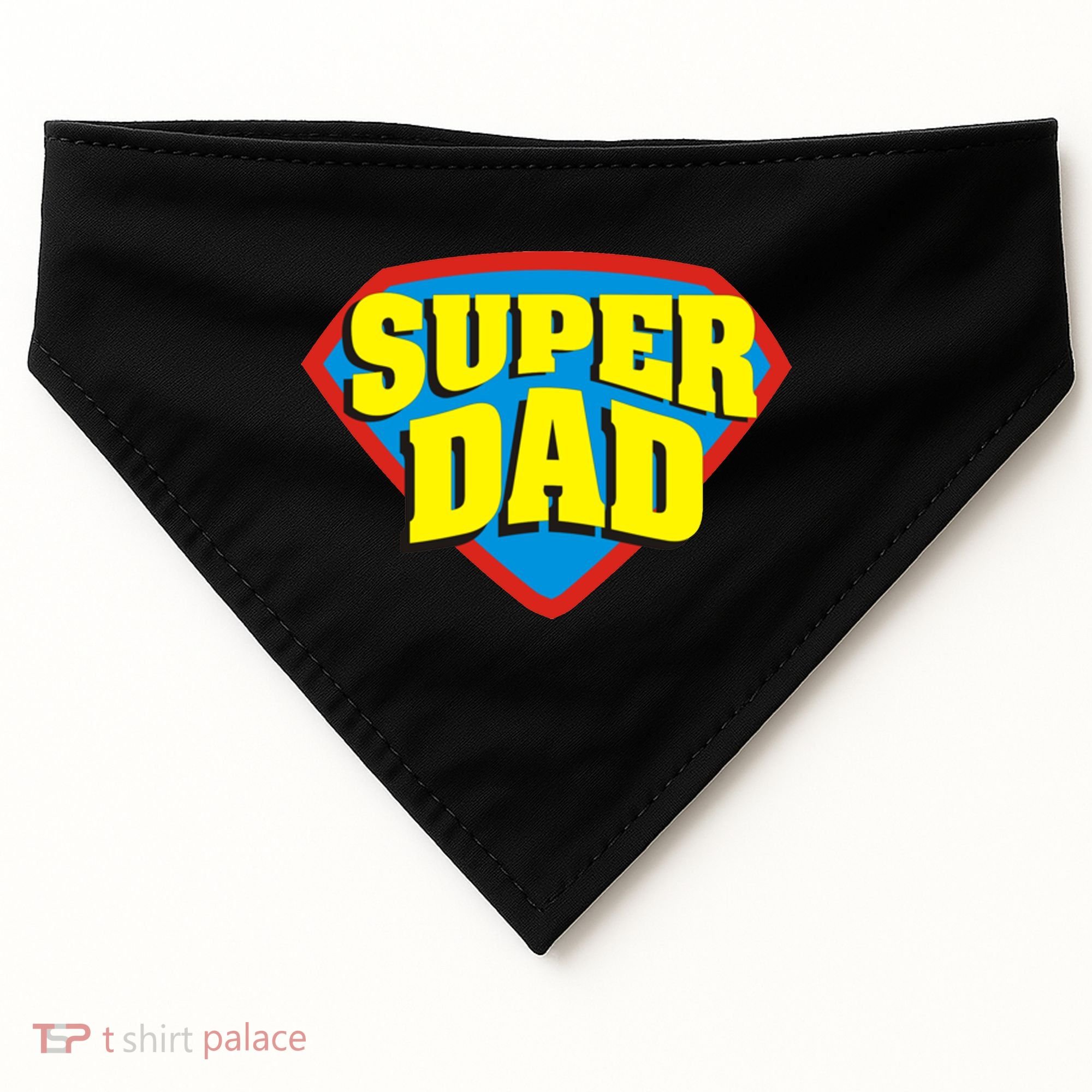 Super Dad Father's Day Gift USA-Made Doggie Bandana