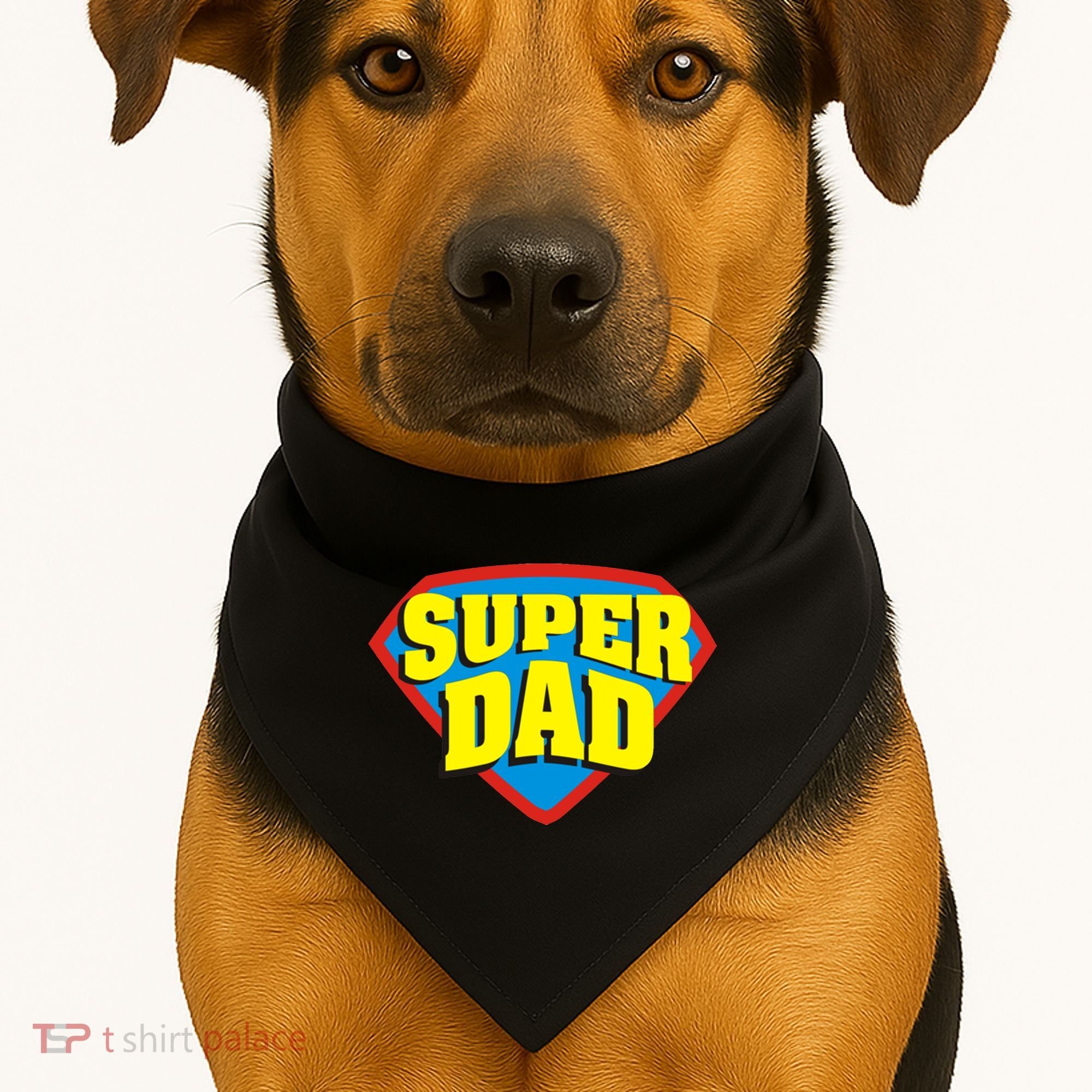 Super Dad Father's Day Gift USA-Made Doggie Bandana