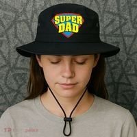 Super Dad Father's Day Gift Bucket Hat thumb 3