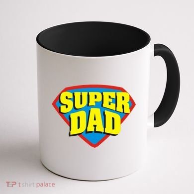 Super Dad Father's Day Gift Coffee Mug back