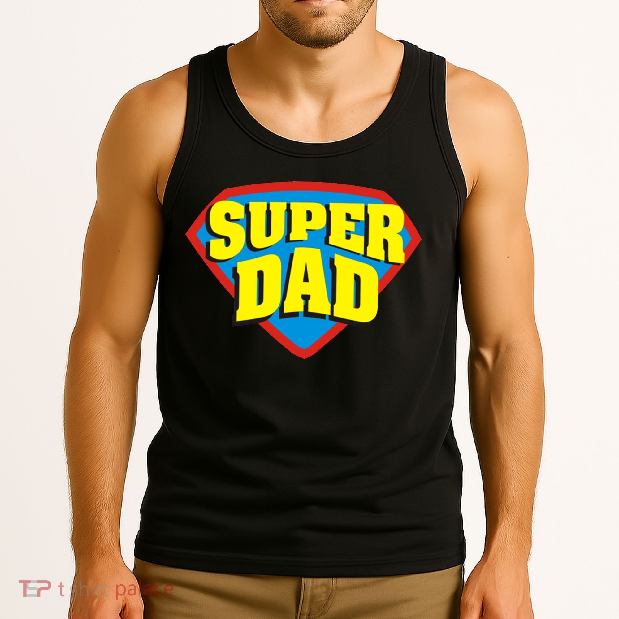 Super Dad Father's Day Gift Tank Top