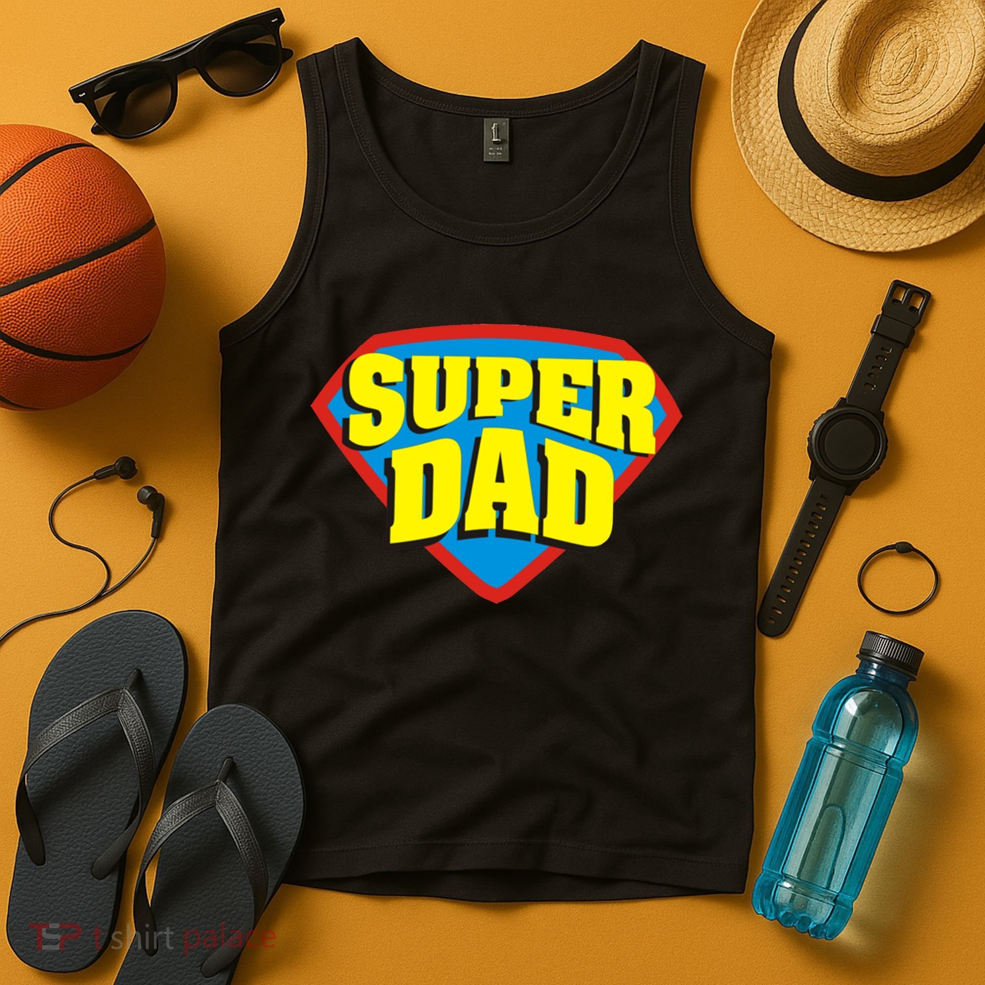 Super Dad Father's Day Gift Tank Top
