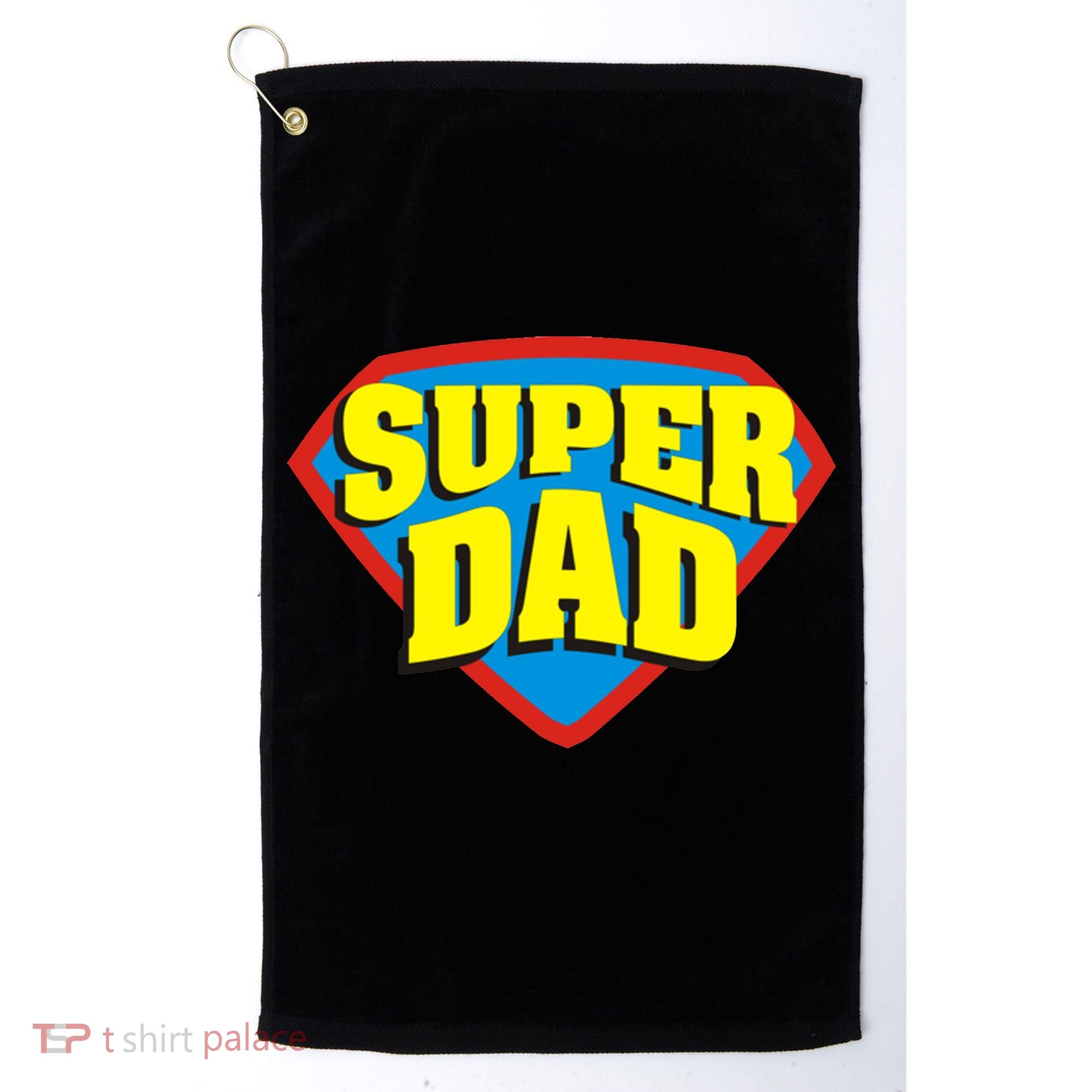 Super Dad Father's Day Gift Golf Towel
