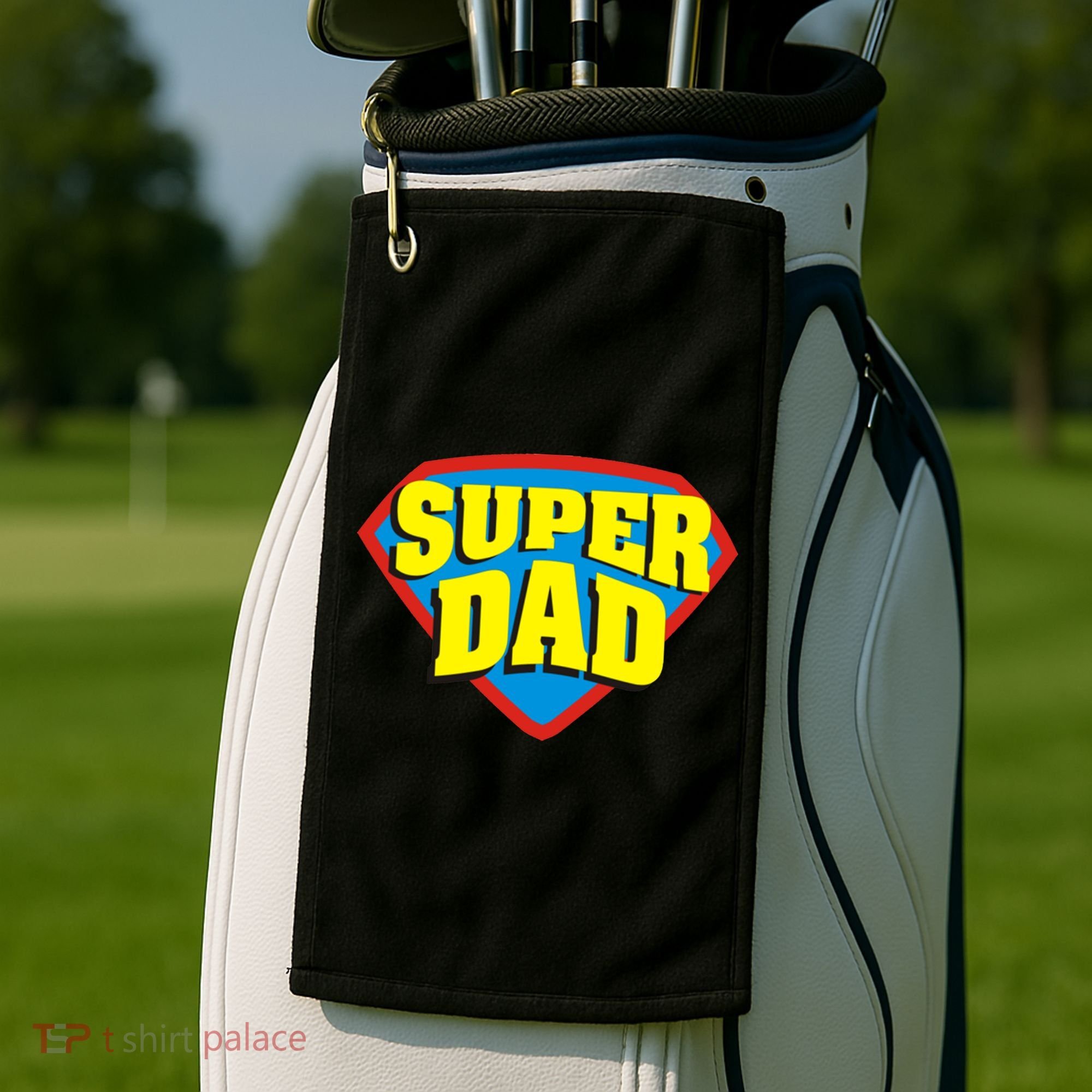 Super Dad Father's Day Gift Golf Towel