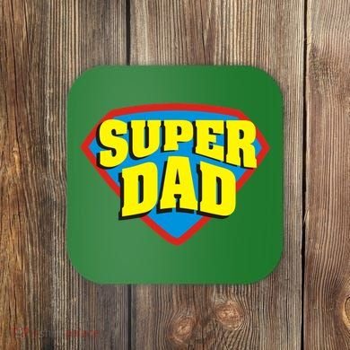 Super Dad Father's Day Gift Coaster
