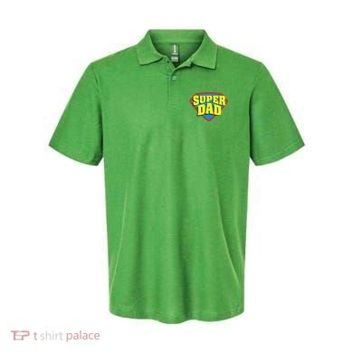 Super Dad Father's Day Gift Polo
