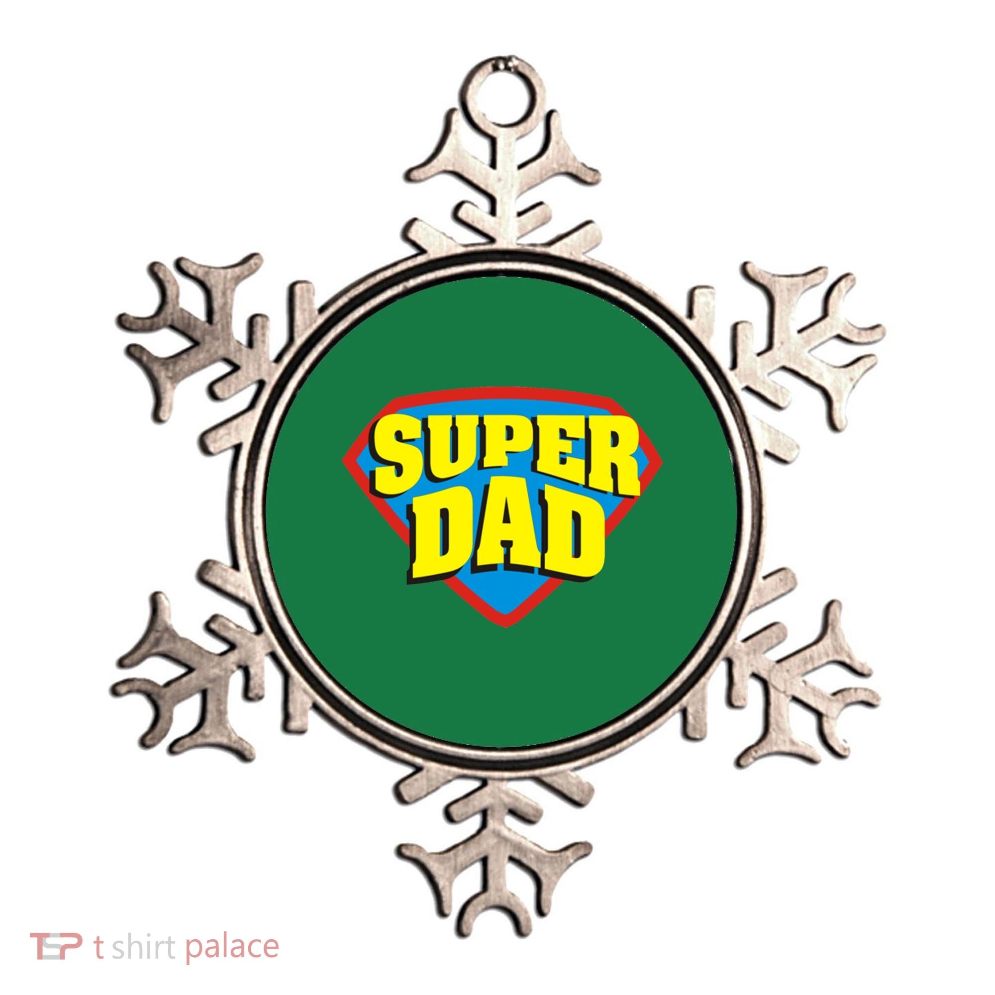 Super Dad Father's Day Gift Ornament