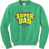 Super Dad Father's Day Gift Kids Sweatshirt thumb 0