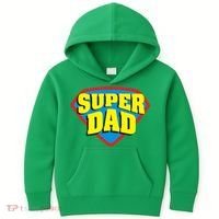 Super Dad Father's Day Gift Kids Hoodie thumb 0