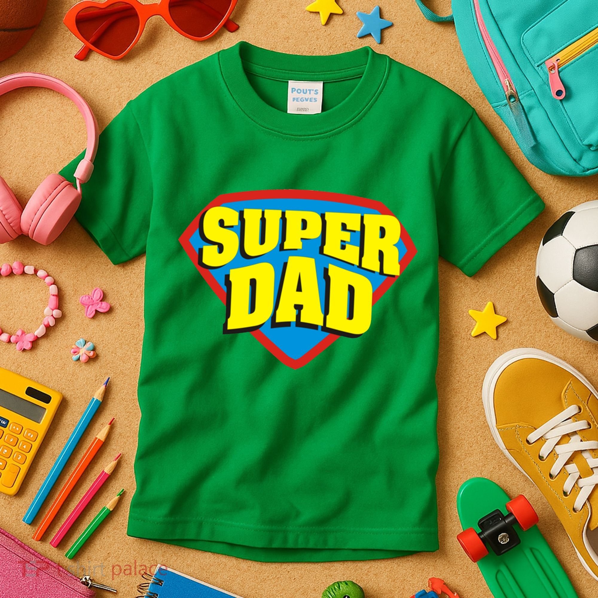 Super Dad Father's Day Gift Kids T-Shirt