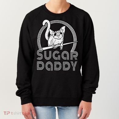 Sugar Daddy Funny Sugar Glider Gift For Sugar Glider Dads Gift Women's Sweatshirt