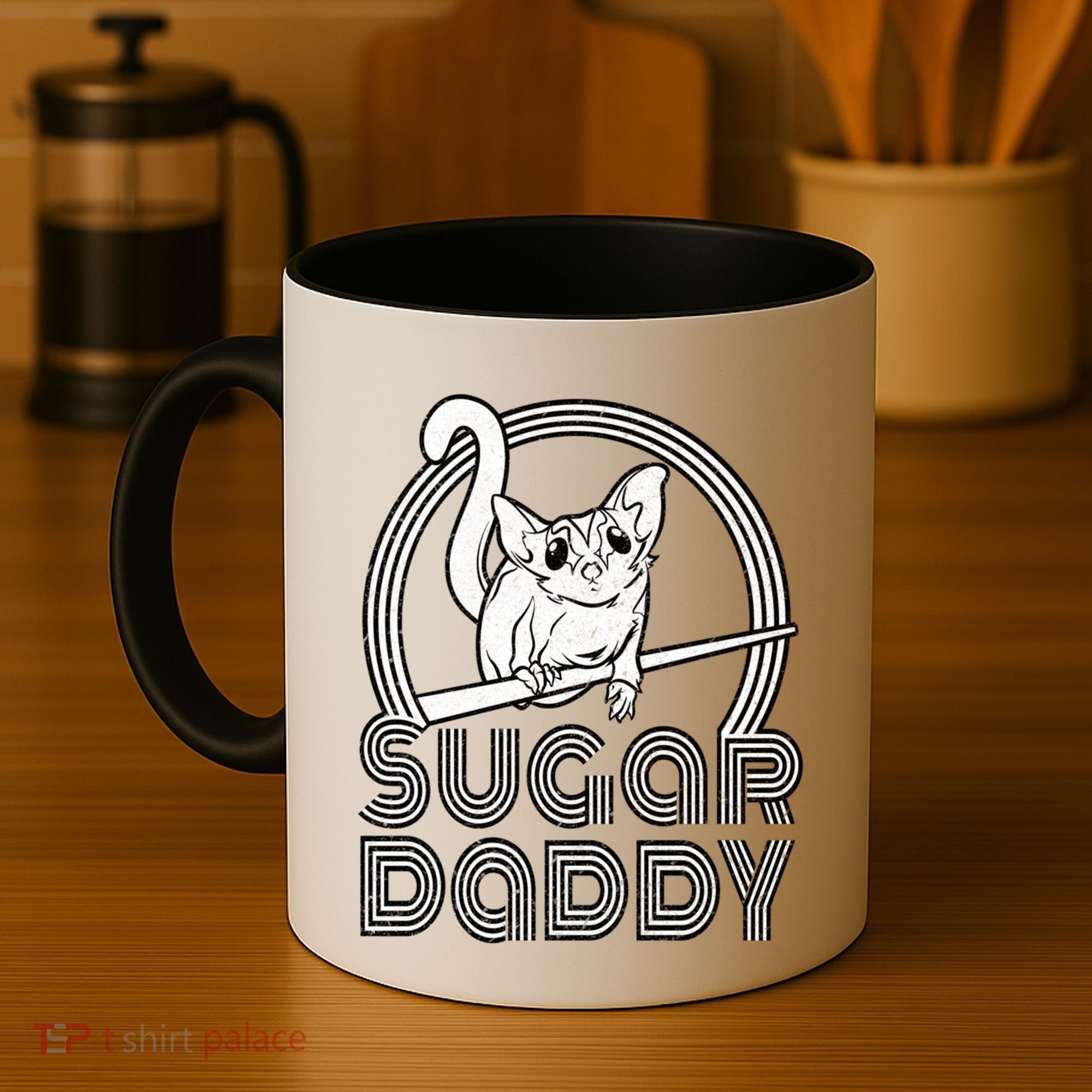 Sugar Daddy Funny Sugar Glider Gift For Sugar Glider Dads Gift Coffee Mug