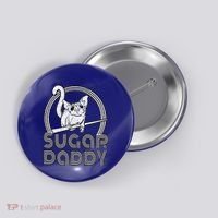 Sugar Daddy Funny Sugar Glider Gift For Sugar Glider Dads Gift Button thumb 0