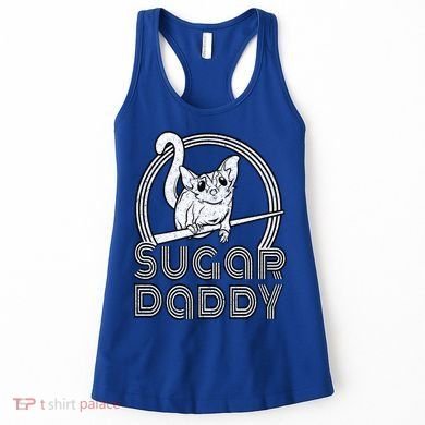 Sugar Daddy Funny Sugar Glider Gift For Sugar Glider Dads Gift Women's Tank Top