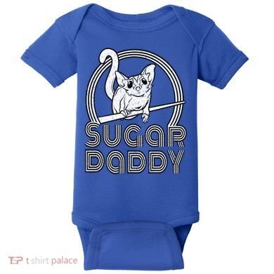 Sugar Daddy Funny Sugar Glider Gift For Sugar Glider Dads Gift Baby Bodysuit