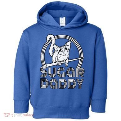Sugar Daddy Funny Sugar Glider Gift For Sugar Glider Dads Gift Toddler Hoodie