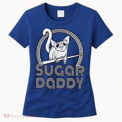 Sugar Daddy Funny Sugar Glider Gift For Sugar Glider Dads Gift Women's T-Shirt