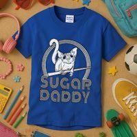 Sugar Daddy Funny Sugar Glider Gift For Sugar Glider Dads Gift Kids T-Shirt thumb 3