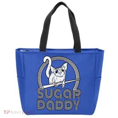 Sugar Daddy Funny Sugar Glider Gift For Sugar Glider Dads Gift Tote Bag