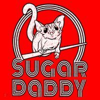 Sugar Daddy Funny Sugar Glider Gift For Sugar Glider Dads Gift Santa Hat thumb 1