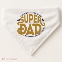 Super Dad Fathers Day Special USA-Made Doggie Bandana thumb 0