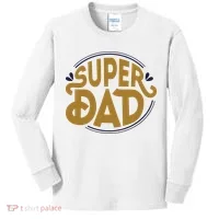 Super Dad Fathers Day Special Kids Long Sleeve Shirt thumb 0