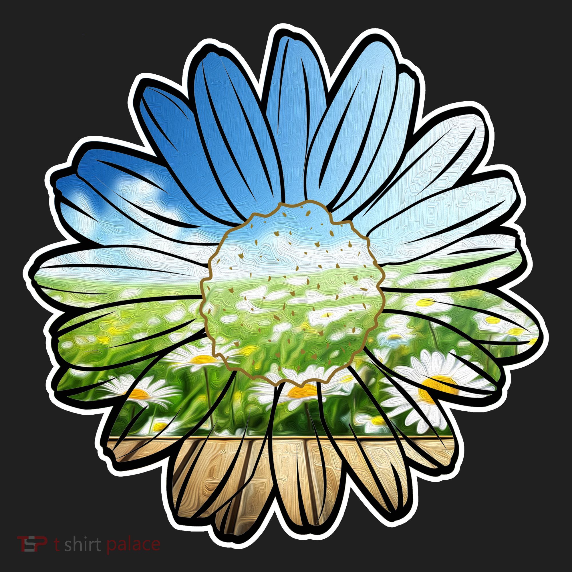 Summer Daisy Field Women's Sweatshirt