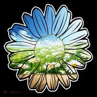 Summer Daisy Field Toddler Hoodie thumb 2