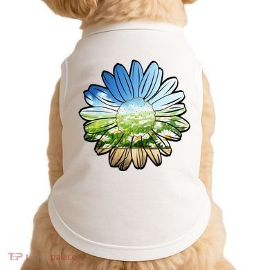 Summer Daisy Field Doggie Tank