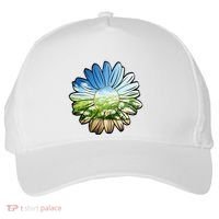 Summer Daisy Field Five-Panel Snapback Cap thumb 0